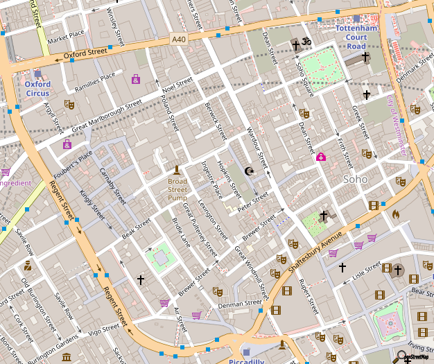 Carte d'OpenStreetMap